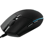 Logitech G102 6キー RGB発光 6000DPI 5段階調整有線光学ゲーミングマウス 長さ: 2m, G102, G102 (ホワイト)