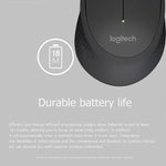 Logitech M280 2.4GHz 3キー 1000DPI ワイヤレス光学マウス ワイヤレス範囲: 10m
