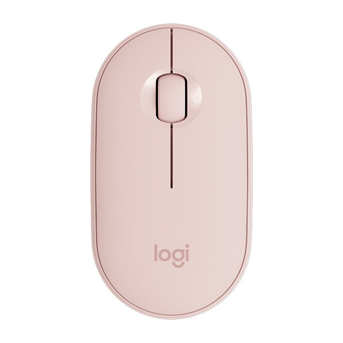 Logitech Pebble コブルストーン形状 薄型 3キー 1000DPI 静音ワイヤレス Bluetooth 光学マウス ワイヤレス範囲: 10m