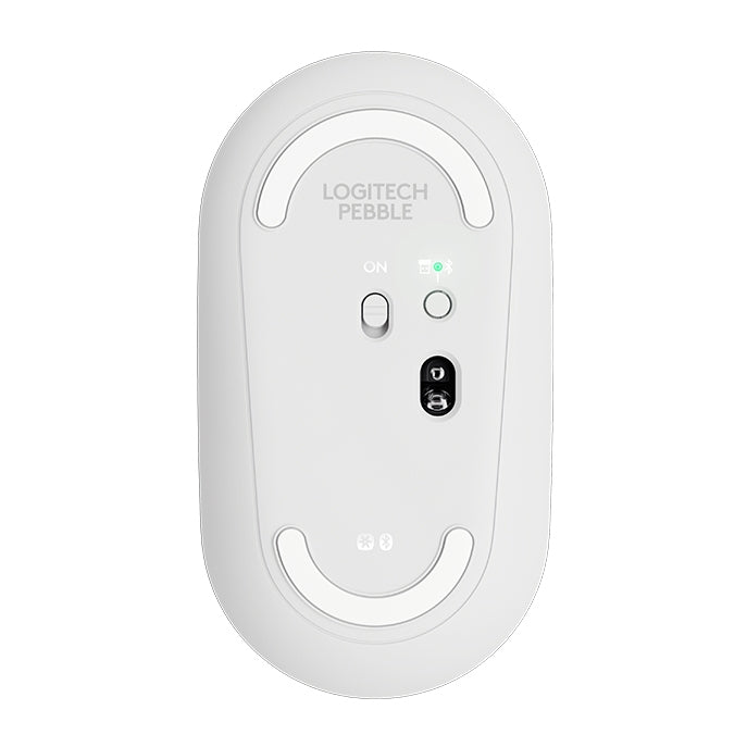 Logitech Pebble コブルストーン形状 薄型 3キー 1000DPI 静音ワイヤレス Bluetooth 光学マウス ワイヤレス範囲: 10m