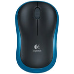 Logitech M185 2.4GHz 3キー 1000DPI ワイヤレス光学マウス ワイヤレス範囲: 10m