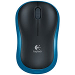 Logitech M185 2.4GHz 3キー 1000DPI ワイヤレス光学マウス ワイヤレス範囲: 10m