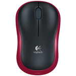 Logitech M185 2.4GHz 3キー 1000DPI ワイヤレス光学マウス ワイヤレス範囲: 10m
