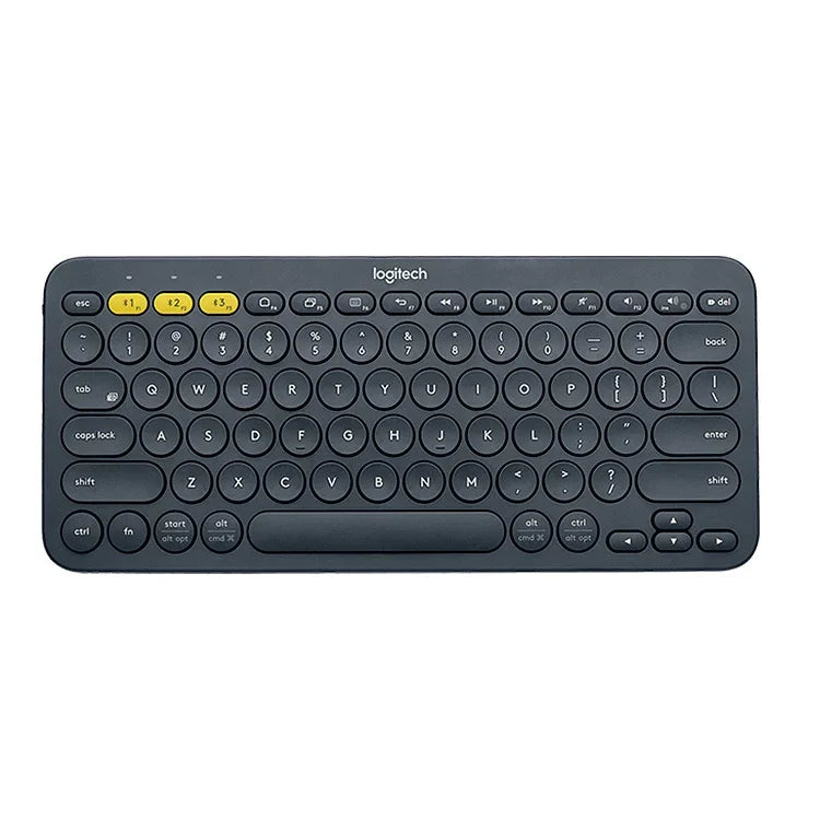Logitech K380 ポータブルマルチデバイスワイヤレスBluetoothキーボード、K380