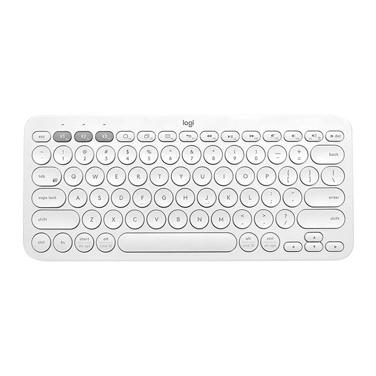 Logitech K380 ポータブルマルチデバイスワイヤレスBluetoothキーボード、K380