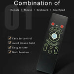 T6 Colorful Light Version Air Mouse 2.4GHz Wireless Keyboard Remote Controller with Touchpad & IR Learning for PC, Android TV Box / Smart TV, Multi-media Devices, T6