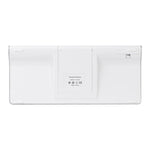 MC Saite 460BT 78キー 超薄型ミニワイヤレスBluetoothキーボード、内蔵ホルダー付き、Android / iOS / Windows対応（シルバー）