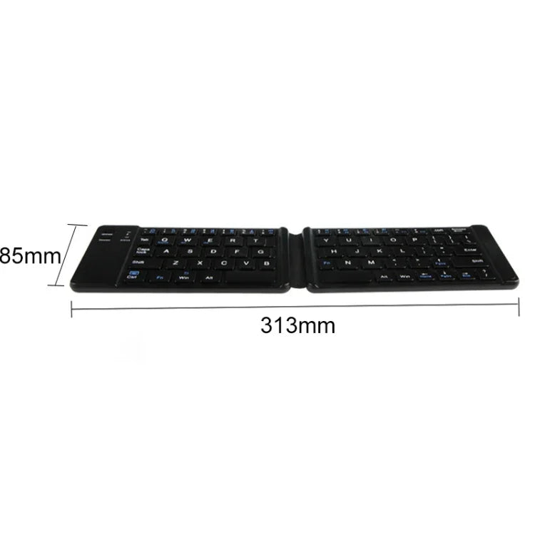 K018 USB充電折りたたみ67キーBluetoothワイヤレスキーボード