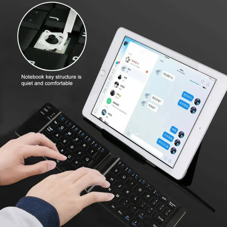 K018 USB充電折りたたみ67キーBluetoothワイヤレスキーボード