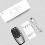 Doosl DSIT011 2.4GHz ミニ充電式パワーポイントプレゼンテーションリモコン コントロール距離: 100m(ブラック)