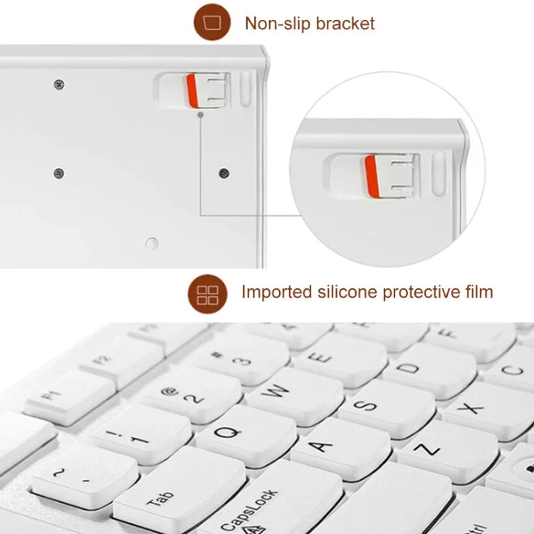 Lenovo K5819 オフィス用シンプル超薄型有線キーボード、K5819（ブラック）