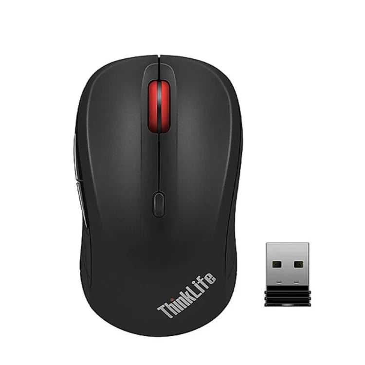 Lenovo ThinkLife デュアルモードミュートワイヤレスBluetoothマウス、ThinkLife