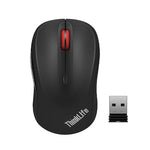 Lenovo ThinkLife デュアルモードミュートワイヤレスBluetoothマウス、ThinkLife