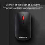 Lenovo thinkplus Bluetooth 4.0 ポータブルワイヤレスBluetoothマウス、Bluetoothマウス