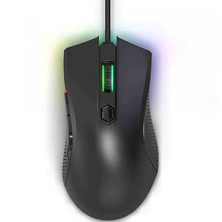 Lenovo HEADSHOT ゲーミングエンジン有線ゲームマウス、HEADSHOT