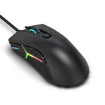Lenovo HEADSHOT ゲーミングエンジン有線ゲームマウス、HEADSHOT