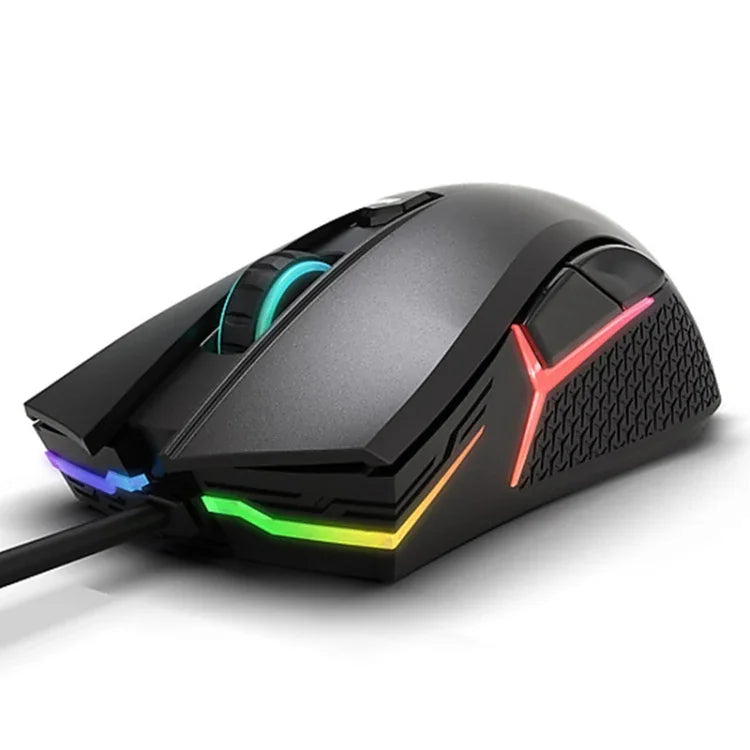 Lenovo HEADSHOT ゲーミングエンジン有線ゲームマウス、HEADSHOT