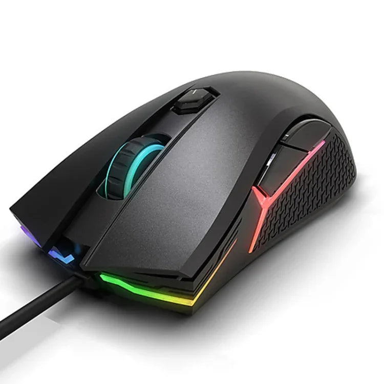 Lenovo HEADSHOT ゲーミングエンジン有線ゲームマウス、HEADSHOT