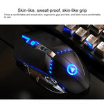 YINDIAO K002 USB有線メカニカルフィールRGBバックライトキーボード＋光学静音マウスセット、RGBバックライト / 静音 / ブラック、RGBバックライト / ホワイト