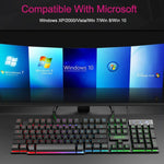 iMICE AK-600 有線USB浮遊キーキャップ文字発光バックライトゲーミングキーボード、発光バックライト（ブラック）