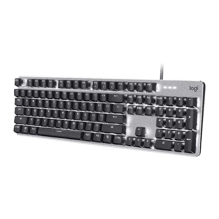 ロジクール K845 CHERRY青軸バックライトメカニカル有線キーボード、ケーブル長さ：1.8m、CHERRY青軸