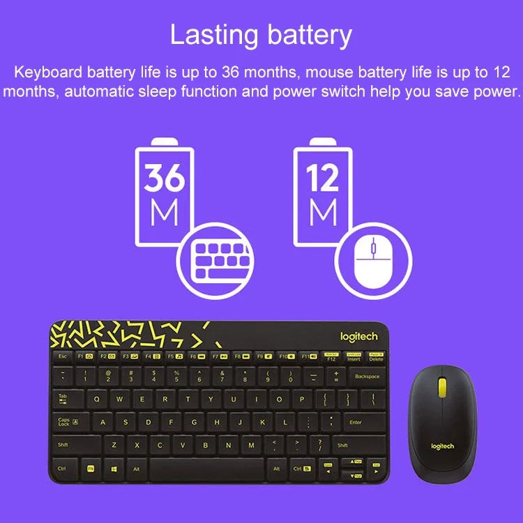 Logitech MK240 Nano ワイヤレス キーボード＆マウスセット