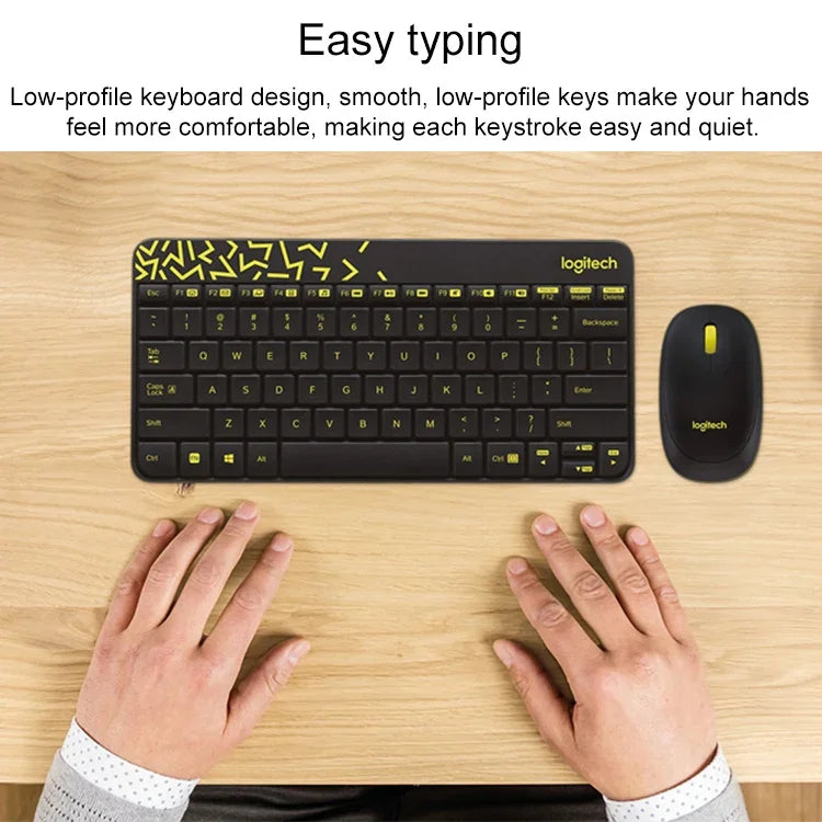 Logitech MK240 Nano ワイヤレス キーボード＆マウスセット
