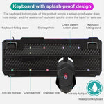 SHIPADOO D620 104キー有線RGBカラークラックバックライトゲーミングキーボードマウスキット ノートパソコン、PC用