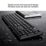 YINDIAO V3 Max ビジネスオフィス静音ワイヤレスキーボードマウスセット