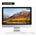 TM-823 2.4G 1200 DPI ワイヤレス タッチスクロール 光学式マウス Mac デスクトップ ノートパソコン用