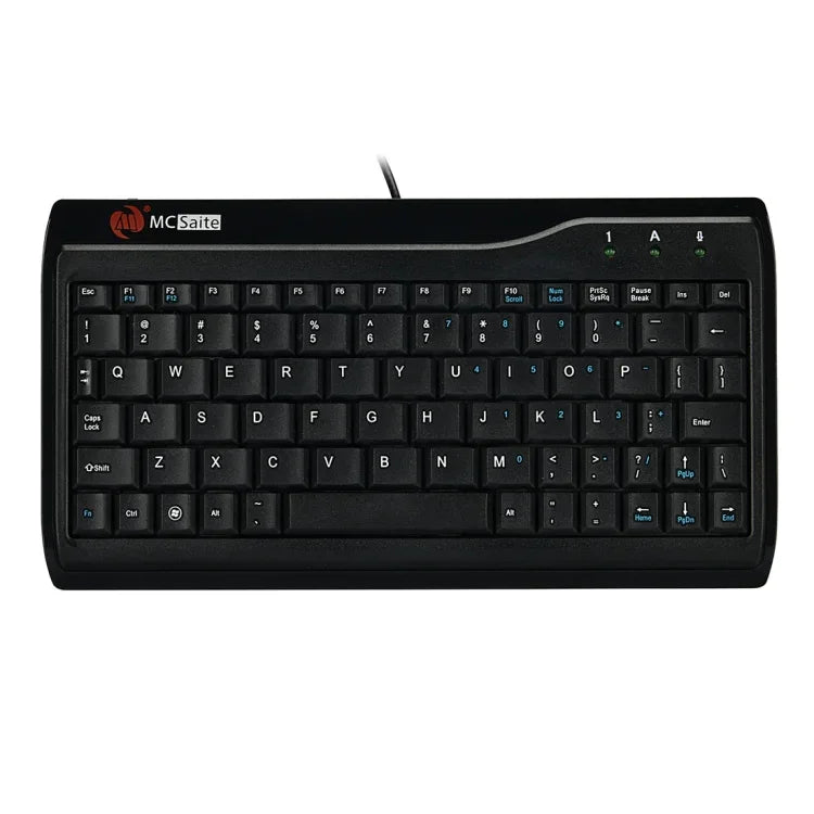 MC Saite MC-8017 有線78キー ミニマルチメディアコンピューターキーボード、MC-8017