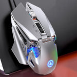 YINDIAO G10 7200DPI 7モード調整可能7キーRGBライト有線メタルメカニカルハードコアマクロマウス、スタイル：オーディオバージョン