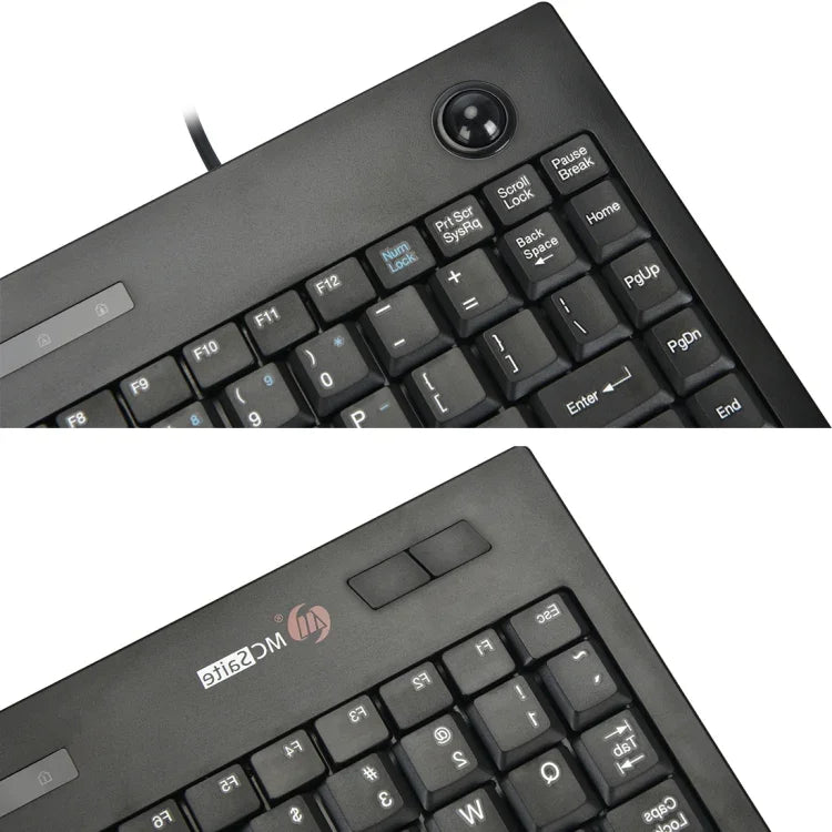 MC Saite MC-9712 有線 88キー マルチメディアコンピューターキーボード トラックボール付き Windows用、MC-9712