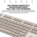 オリジナル Xiaomi 2.4GHz ワイヤレスキーボード＋マウスセット ノートパソコン デスクトップ ラップトップ用、第2世代