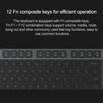 Original Xiaomi 2.4GHz Wireless Keyboard + Mouse Set for Notebook Desktop Laptop, Gen2