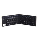 GK228 超薄型 折りたたみ Bluetooth V3.0 キーボード、内蔵ホルダー、Android / iOS / Windows対応、GK228（ブラック）、GK228（ゴールド）