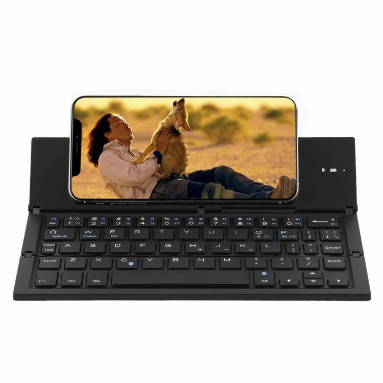 GK608 超薄型折りたたみBluetooth V3.0キーボード、内蔵ホルダー付き、Android / iOS / Windowsシステム対応、GK608（ブラック）、GK608（グレー）、GK608（ゴールド）
