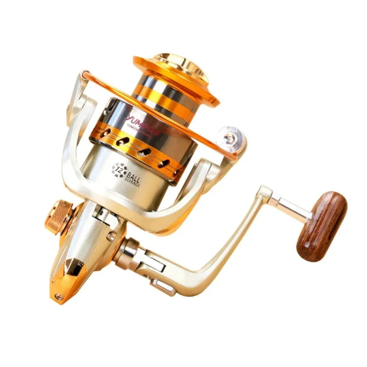 YUMOSHI ボールベアリングロッカーハンドルホイールシート釣り用スピニングリール EF1000, EF2000, EF3000, EF4000, EF5000, EF6000, EF7000, EF8000