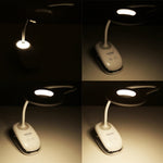 28LEDフレキシブルグースネック中空リングデザイン目に優しいライト クリップ＆小型ナイトライト機能付き、TGX-770