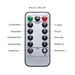 150灯 電池ボックス LED装飾ライト リモコン付き、30CM カラフルライト、30CM ホワイトライト、30CM 暖白色