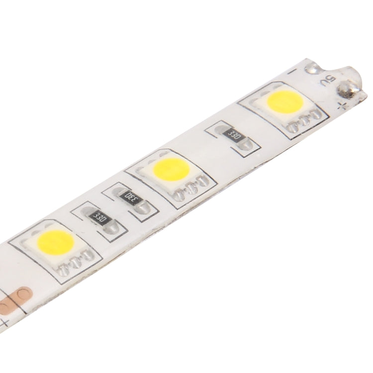 エポキシ IP65 防水 30 LED 5050 SMD 1m延長スイッチケーブル付き、幅：10mm