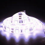 エポキシ IP65 防水 30 LED 5050 SMD 1m延長スイッチケーブル付き、幅：10mm