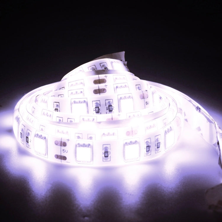 エポキシ IP65 防水 30 LED 5050 SMD 1m延長スイッチケーブル付き、幅：10mm