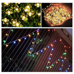 3m 20 LED 桜ホリデーデコレーションライト、電池式、3mカラフルライト、3m暖色ライト