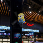 Dsee-65H Holographic Intelligent Display 3D Billboard, WiFi App Control, Display Resolution: 720 x 720 Pixels, Diameter: 65cm, Dsee-65H