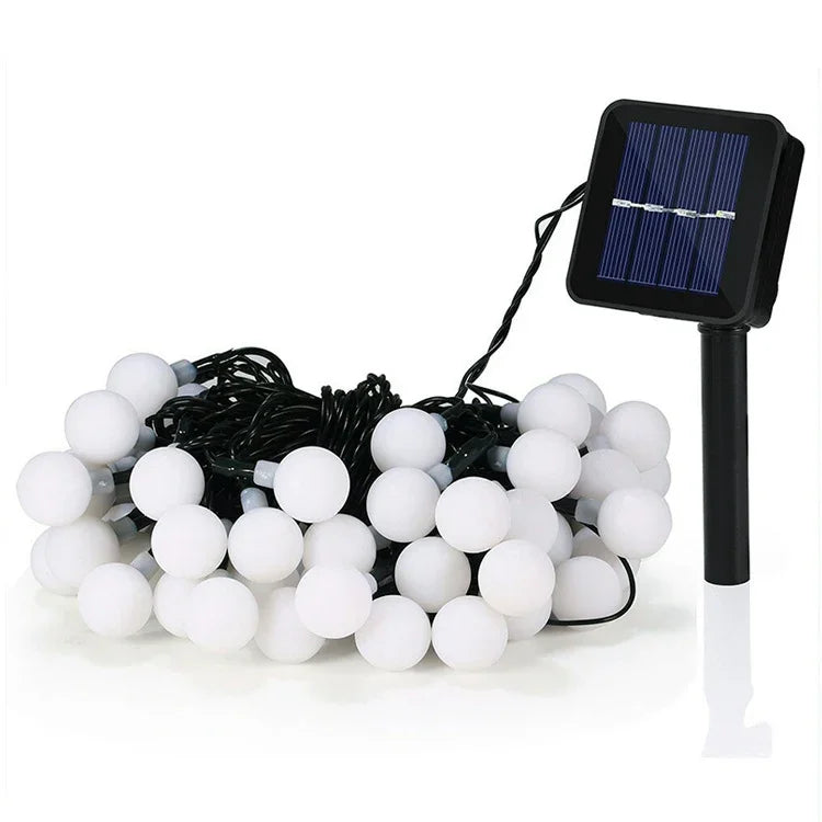 ボール型 30 LED 屋外防水クリスマスフェスティバル装飾ソーラーランプストリング