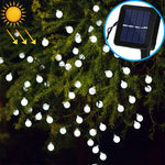 ボール型 30 LED 屋外防水クリスマスフェスティバル装飾ソーラーランプストリング