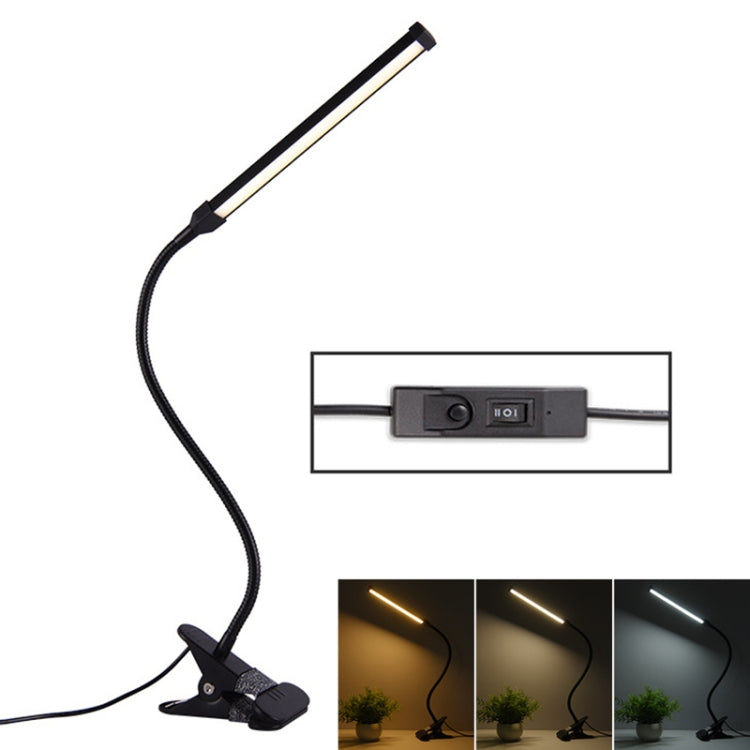 LEDデスクランプ 8W 折りたたみ調節可能 目に優しいテーブルランプ USBプラグイン版（ホワイト）、USBプラグイン版（ブラック）