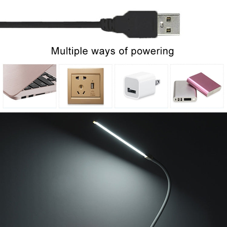 LEDデスクランプ 8W 折りたたみ調整 USB充電 目に優しいテーブルランプ、USB充電バージョン、USB充電バージョン（ブラック）、USB充電バージョン（ホワイト）