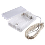 50LED SMD 0603 3×AA電池ボックスフェアリーランプ装飾ライト、DC 5V、5m青色光、5mカラフル光、5mピンク光、5m緑光、5m紫光、5m赤光、5m白光、5m暖白光、5m黄色光
